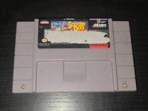 De Colección Scooby Doo Mystery Super Nintendo SNES Original Auténtico Juego Genuino 1995 - Imagen 1 de 4