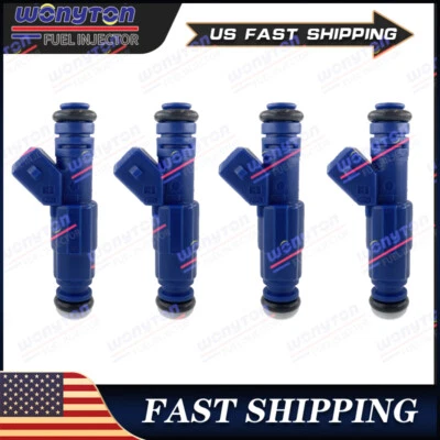 4Pcs Upgrade Bosc* EV6 Fuel Injectors 17120683 For 1999-02 Daewoo 2.2L 2.0L I4 - Image 1 of 4