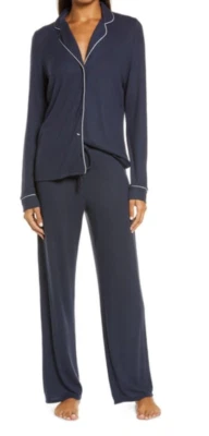 JUEGO DE PIJAMA NORDSTROM CEPILLADO HACCI AZUL MARINO GRANDE Foto 1 de 4