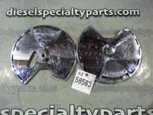 1985 1986 1987 HONDA GOLDWING GL1200 OEM FRONT BRAKE ROTOR COVERS (2) SET - Picture 1 of 9