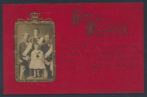 DENMARK. Hilsen fra Danmark. Royal photograph (PC399) - Picture 1 of 2