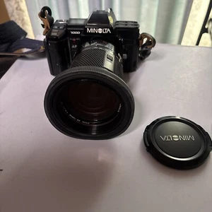 Minolta Maxxum 7000 SLR 35mm Camera & Minolta AF 28-135mm Macro Lens - Picture 1 of 16