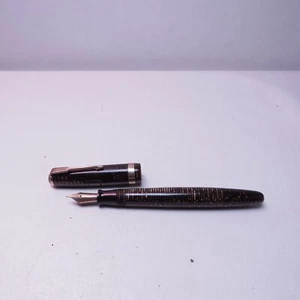 RARE Vintage Antique Parker Fountain Pen Deco Rings Vacumatic Gold Arrow - Picture 1 of 11