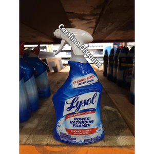 Lysol Power Bathroom Foam Disinfecting Cleaner Spray 32 Oz - Picture 1 of 3
