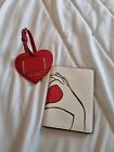 Lulu Guinness Passport Holder & Luggage Tag. Used Once, Excellent Condition