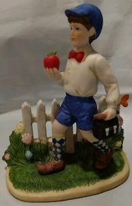 Collezione Museo Vintage 1986 "MELA PER L'INSEGNANTE" Serie American Childhood - Foto 1 di 6