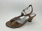 Ladies Shoes Clarice Kiora Bronze Metallic Sandal Heel Clearance Sizes 5-10
