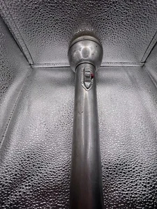 VINTAGE 21” Flashlight USA GE Patent Pending Aluminum patina Tested Sold As Is - Picture 1 of 10