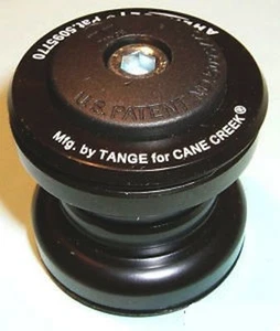 Tange TGR 1" Black Steel Threedless Headset Caged Balls 106g  - Picture 1 of 1