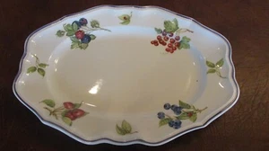 VILLEROY & BOCH COTTAGE PLATTER ~14” X 10.25”~ Germany ~ Fine China ~ VGUC - Picture 1 of 6