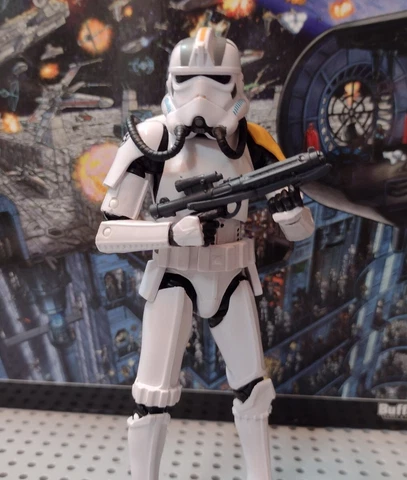 Star Wars Black Series Gaming Greats Imperial Jump Trooper Orange (Loose) Cover