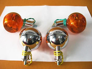 Fit Yamaha G6S G7S GT1 GT80 GTMX DT80 Front & Rear turn signal  "plastic" - Picture 1 of 6