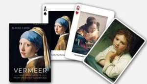 Vermeer and other Dutch Artists set of 52 playing cards + jokers (gib) - Imagen 1 de 5