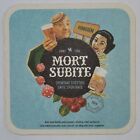 MortSubite (Sudden Death) - Craft Beer Mat (Blue)
