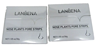 2x LANBENA nose plants pore 120  strips total - Image 1 of 4