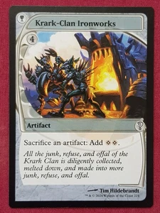 Magic The Gathering MYSTERY BOOSTER 2 MB2 KRARK-CLAN IRONWORKS tarjeta de artefacto Magic The Gathering Magic The Gathering - Imagen 1 de 2