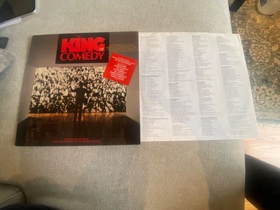 The King Of Comedy Original Motion Picture Soundtrack Vinyl Album 1983 PROMO - Image 1 of 2