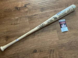 Evan Longoria Autographed Tampa Bay Rays Louisville 08 ROY Baseball Bat JSA COA - Picture 1 of 6