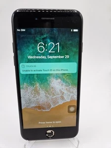 iPhone 7 32GB Black Unlocked A1778 98% battery health, Faulty home key/ touch ID - Picture 1 of 10