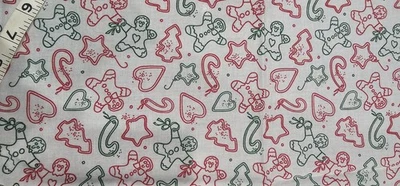 2 Yards And 29 In Cookies Springs Living  Gingerbread & Christmas Cookie Fabric - Image 1 of 3