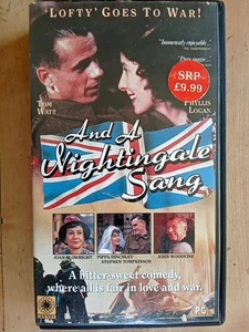 And A Nightingale Sang - ITV Drama 1989. Joan Plowright, Tom Watt (VHS PAL) - Picture 1 of 7