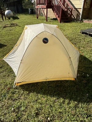 Tienda de tinte Big Agnes Tiger Wall UL2 Solution gris/amarillo 2 personas 3 estaciones Foto 1 de 3