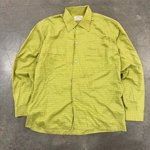 Vintage 70s Battlesteins Rockabilly Loop Collar Shirt Size M - Picture 1 of 8