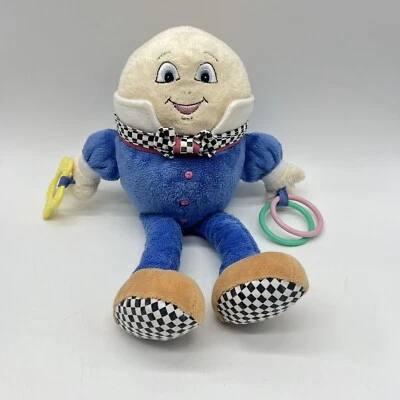 Scholastic Baby Real Mother Goose Humpty Dumpty Plush Teething Vintage Toy - Image 1 of 4