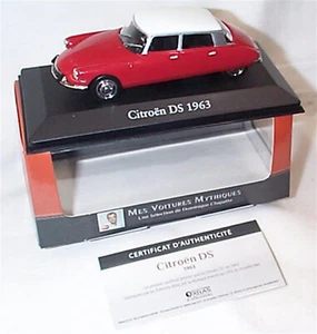 CITROEN DS MODEL CAR 1963 1:43 SIZE SALOON 60'S IXO MYTHIQUES RED 4 DOOR New - Picture 1 of 1