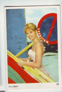  carte gum card portrait de Vivi Bach  numero 85 de la serie - Picture 1 of 1