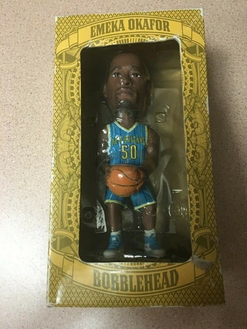 VINTAGE & GORGEOUS EMEKA OKAFOR BOBBLEHEAD OLD NEW ORLEANS HORNETS PELICANS Cover