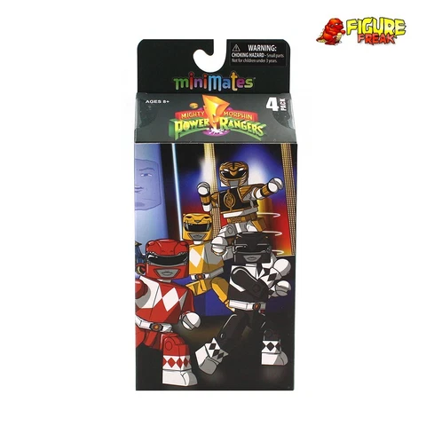 Power Rangers Minimates Series 2 Box Set (Red, Black Yellow & White Ranger) Cover