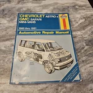 Haynes Repair Manual 1477 Chevrolet Astro & GMC Safari Mini Vans 1985 thru 1991 - Picture 1 of 6