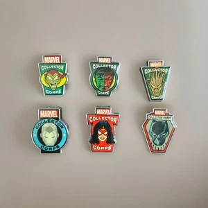 Funko Marvel Collector Corps Exclusive Pin Lot of 6 - Picture 1 of 1