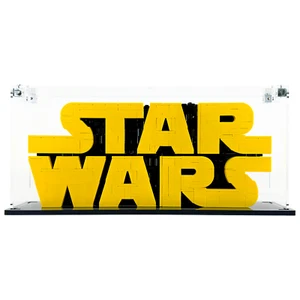 Display Case for LEGO® 75407 Brick-Built Star Wars™ Logo - Picture 1 of 3