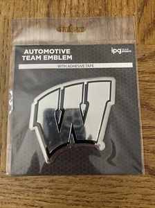 IPG Team Sports Automotive Emblem Wisconsin - Picture 1 of 2