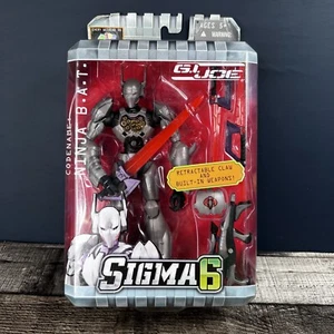 2005 G.I. JOE SIGMA 6 NINJA B.A.T RETRACTABLE CLAW POSABLE FIGURE HASBRO - Picture 1 of 10