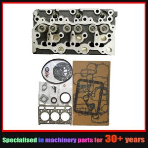 D1503 New Complete Cylinder Head Assy & Full Gasket Set For Kubota U35 Excavator - Picture 1 of 4