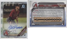 2019 Bowman Mega Box Chrome Prospect Mojo Refractor Alek Thomas #BMA-AT Auto