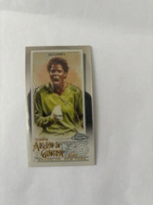 2020 TOPPS CHROME ALLEN & GINTER BRIANA SCURRY # 166 - Image 1 of 2