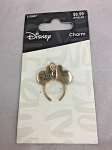 DISNEY COSTUME JEWELRY PACK ~ GOLD TONED MINNIE MOUSE EARS CHARM - Picture 1 of 4