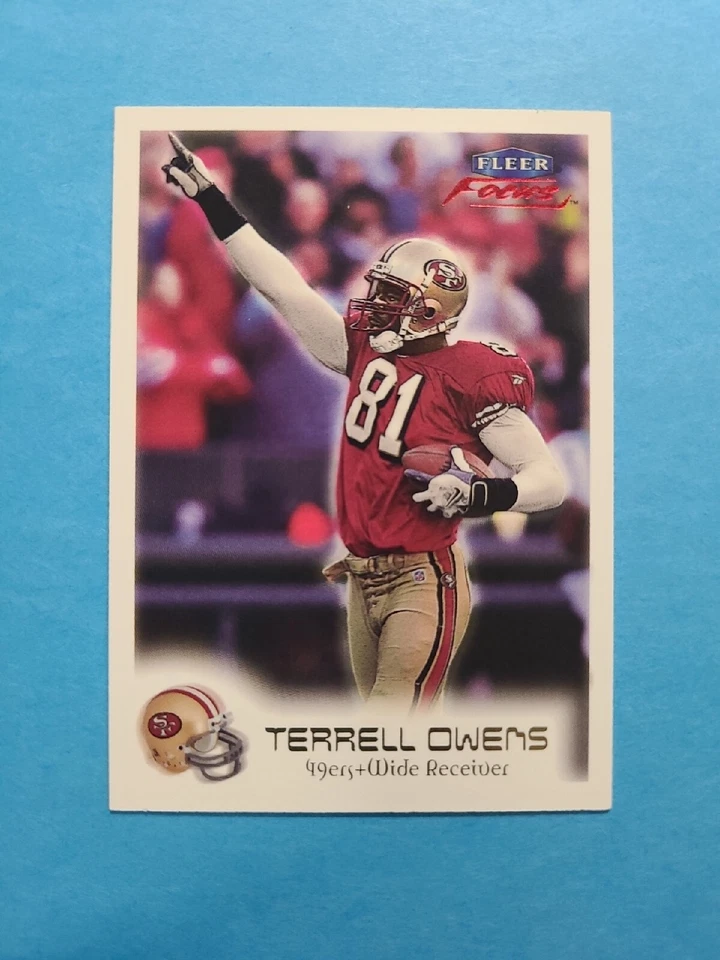 TERRELL OWENS 1999 FLEER FOCUS FOOTBALL CARD # 69 G4555 - Image 1 of 1