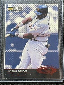 1998 Collector's Choice Tony Gwynn StarQuest SQ43 SD San Diego Padres