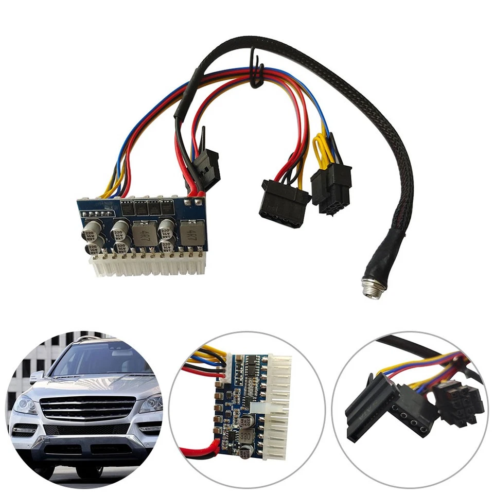 DC12V 160W 12V 24-PIN Pico PSU ATX Mini-ITX Netzteil Power Supply 160 Watt KFZ - Bild 1 von 4