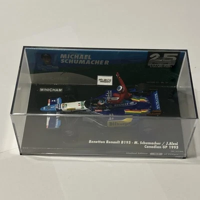 Minichamps Benetton B195 1995 M.Schumacher/J.Alesi Canadian GP 1/43 469/999 pcs  - Image 1 of 4