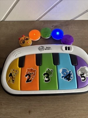 Baby Einstein 4 in 1 Kickin' Tunes Piano Play Mat Works No Legs Animals Lights Foto 1 de 4