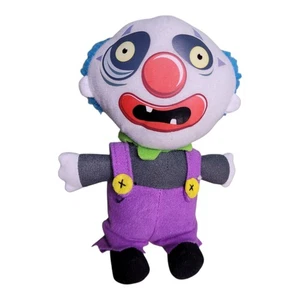 Tekky Toys Pull Apart Creatures Clown Plüsch 2013 lila Overall lustig Horror  - Bild 1 von 9