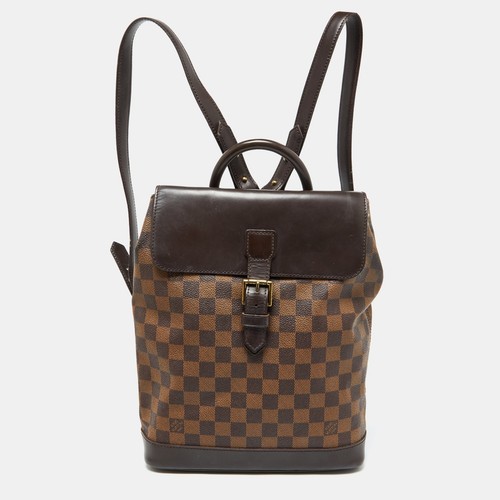 LOUIS VUITTON（LV） Zaino Louis Vuitton Damier Ebene in tela Soho
