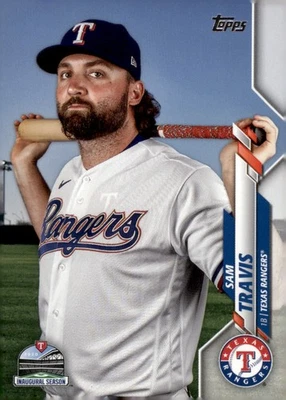 2020 Topps Update #U-164 Sam Travis Texas Rangers - Image 1 of 2