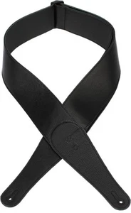 Levy's M7GG3 Garment Leather Guitar Strap - Black (2-pack) Bundle - Picture 1 of 1